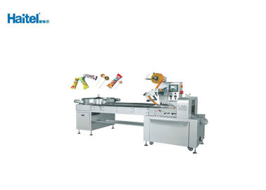 High Speed Lollipop Wrapping Machine Pillow Style Quick Setting Airproof