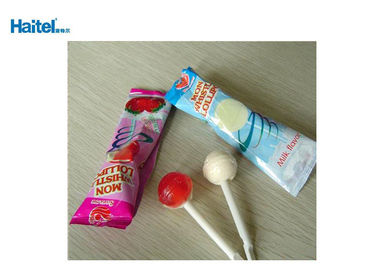 High Speed Lollipop Wrapping Machine Pillow Style Quick Setting Airproof