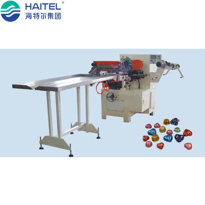 160 - 180pieces/Min επίπεδη αυτόματη μηχανή συσκευασίας σοκολάτας για το φύλλο αλουμινίου αργιλίου τροφίμων
