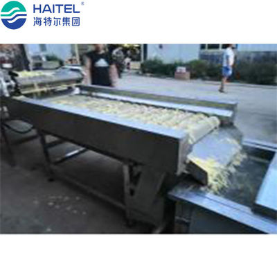 500kg/H βιομηχανικές παγωμένες τηγανιτές πατάτες που κατασκευάζουν τη μηχανή για το εργοστάσιο 380v